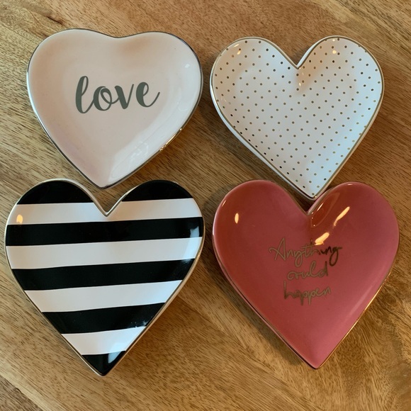 Jewelry - Heart-shaped Jewelry Dishes (4)